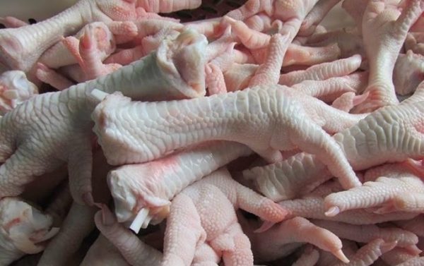 Chân gà đông lạnh nhập khẩu